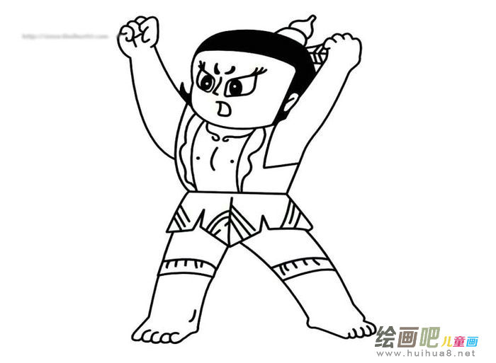 动漫人物简笔画