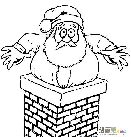 圣诞老人简笔画