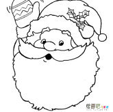 圣诞老人简笔画：德国的圣诞老人