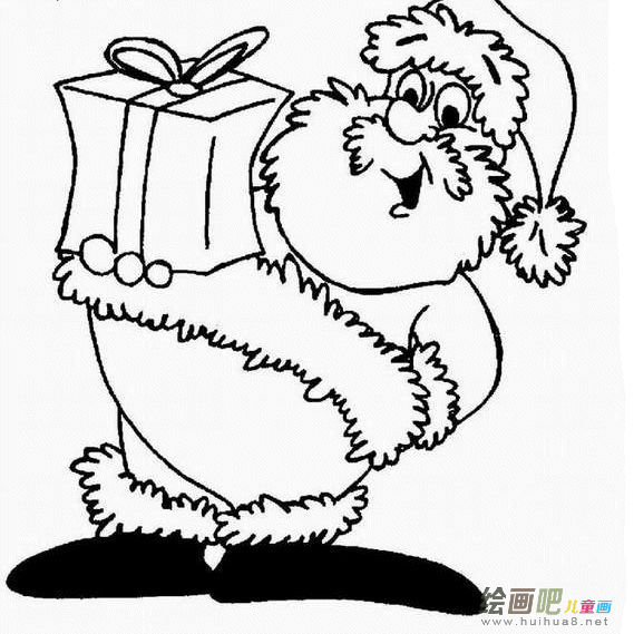 圣诞老人简笔画