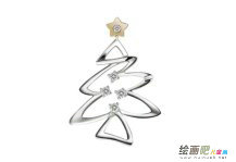 圣诞树简笔画：如何画圣诞树