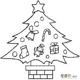 圣诞树简笔画：神奇的“圣诞树”