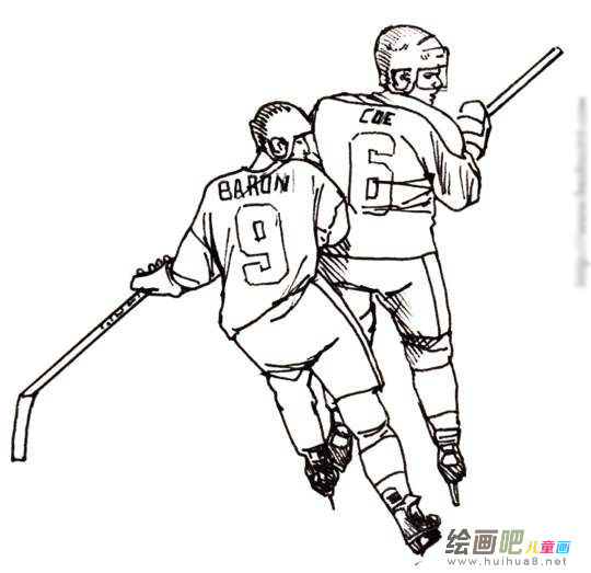 体育运动简笔画