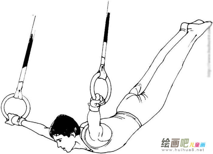体育运动简笔画