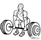 体育运动简笔画：大众体育