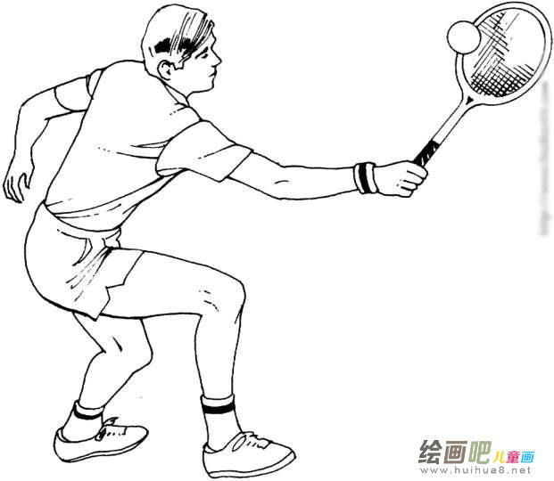 体育运动简笔画