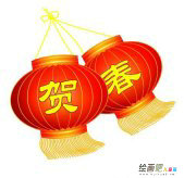 灯笼简笔画：南安桃源上元点灯
