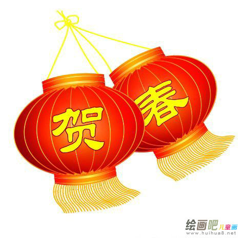 灯笼简笔画