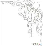 灯笼简笔画：灯谜在不同时期的称呼