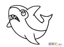 海洋生物简笔画：游台州海洋生物馆