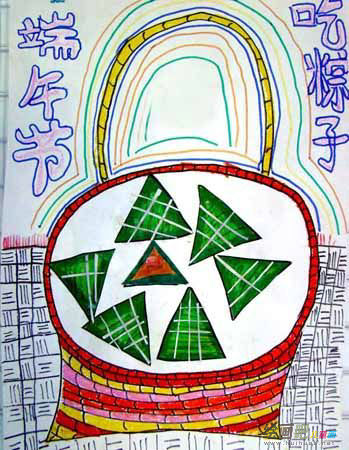 粽子简笔画