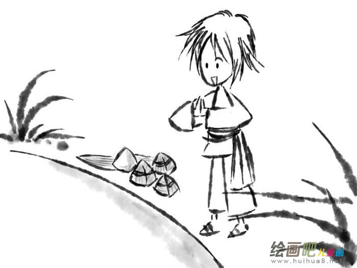 粽子简笔画