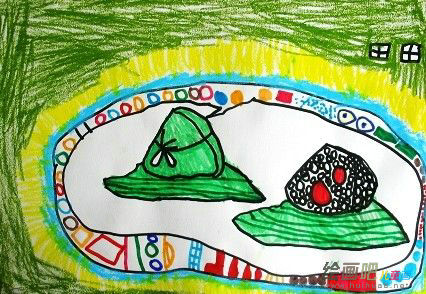 粽子简笔画
