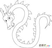 龙的简笔画：龙生九子