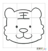 老虎简笔画：三人成虎