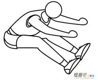 体育运动简笔画：体育锻炼