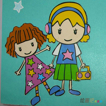 庆六一儿童画：六一活动方案