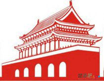 天安门简笔画：我爱北京天安门