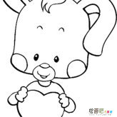 兔子简笔画：小兔子简笔画
