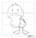小鸭子简笔画：活蹦乱跳小鸭子
