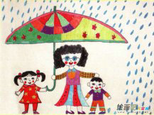 教师节儿童画：如果没有你
