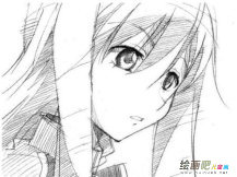 动漫铅笔画：漫画