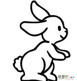 兔子简笔画：咕咕叫