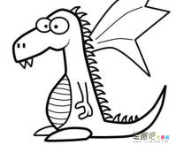 龙的简笔画：龙子