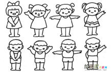动漫人物简笔画：动漫人物简笔画教程