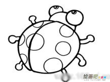 七星瓢虫简笔画：强大的七星瓢虫