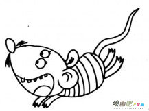小老鼠简笔画：大象与老鼠