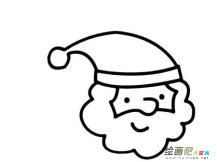 圣诞老人简笔画：爱同行