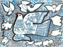 和平鸽简笔画：和平与美好