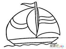 帆船简笔画：制作小帆船