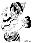 和平鸽简笔画：哦!和平鸽!