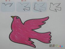 和平鸽简笔画：今夜——纪那些逝去的英雄