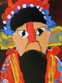 脸谱简笔画：京剧脸谱的色画方法