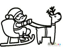 圣诞老人简笔画：圣诞老人的传说