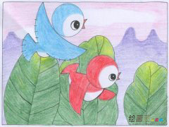 绿色家园儿童画：地球妈妈的来信