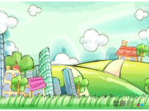 儿童画春天：爱在春天儿童画图片