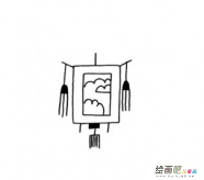 灯笼简笔画：红灯笼的寓意