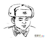 雷锋简笔画：螺丝钉