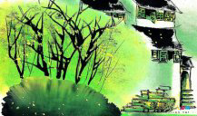 水彩画：写实风景画