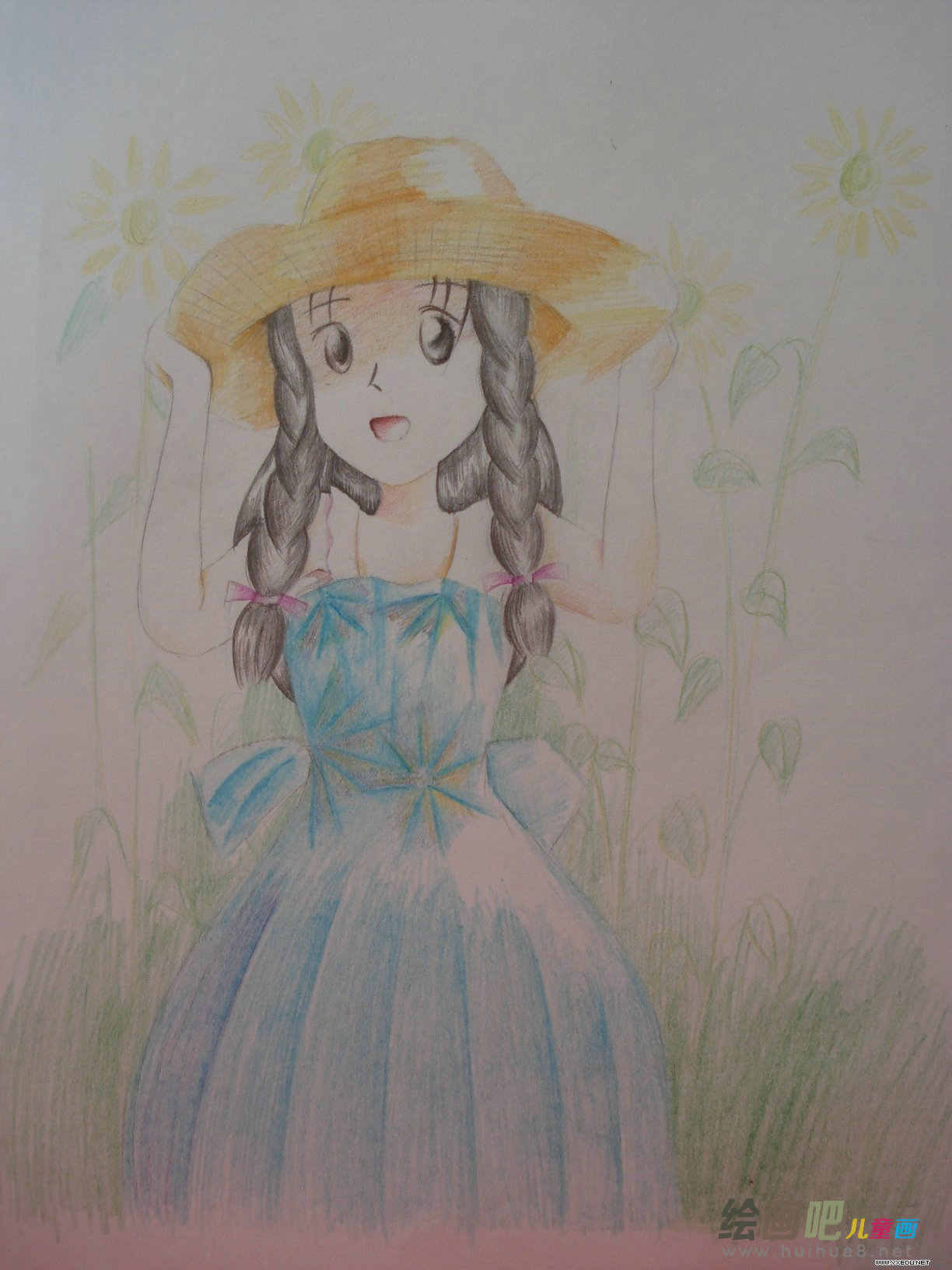 彩色铅笔画：水溶彩色铅笔的画法