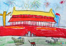 天安门简笔画：承天门
