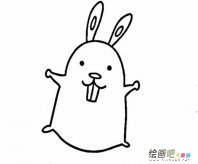 兔子简笔画：简笔画图片