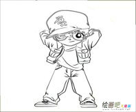 动漫人物简笔画：学习画动漫人物