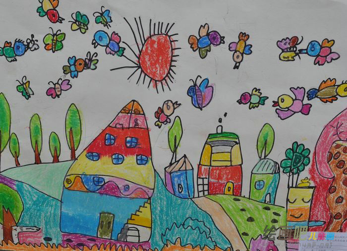 庆六一儿童画：六一儿童节活动作文