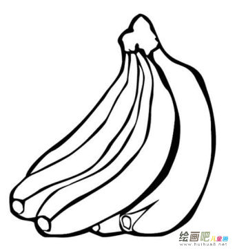水果简笔画：向你介绍一种水果——香蕉