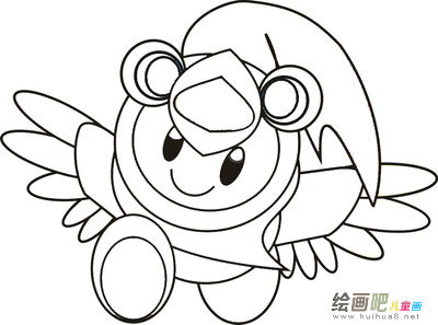 动漫人物简笔画：我最喜欢的卡通人物——喜洋洋